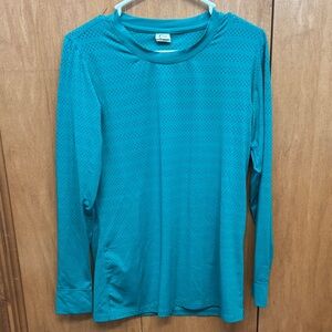 ZYIA Teal Activewear Top